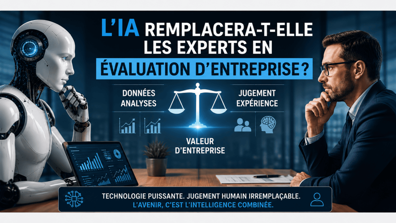 L’IA remplacera-t-elle les experts en évaluation d’entreprise ?